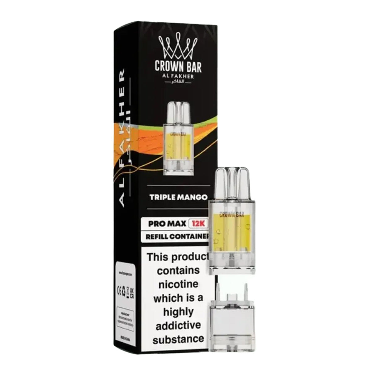 Al Fakher Crown Bar Pro Max 12K Prefilled Pods