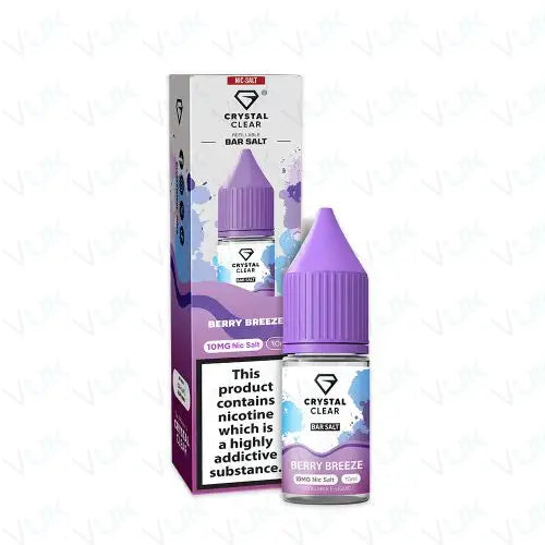 Crystal Clear Berry Breeze Nic Salt Vape Juice