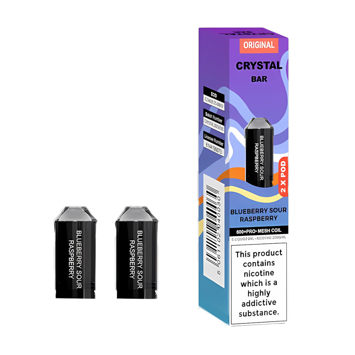 Crystal Bar Original 600 Pods