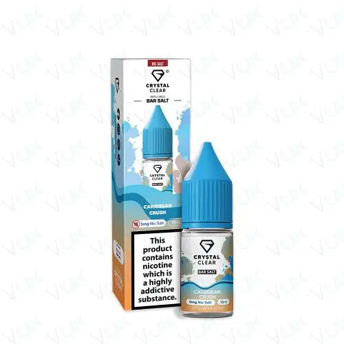 Crystal Clear Caribbean Crush Nic Salt Vape Juice