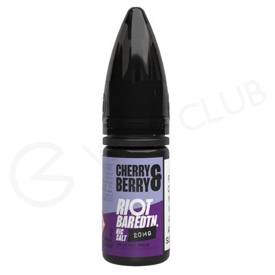 Riot Squad Bar Edition Cherry & Berry Nic Salt Vape Juice