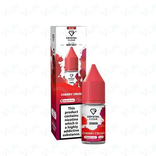 Crystal Clear Cherry Crush Nic Salt Vape Juice