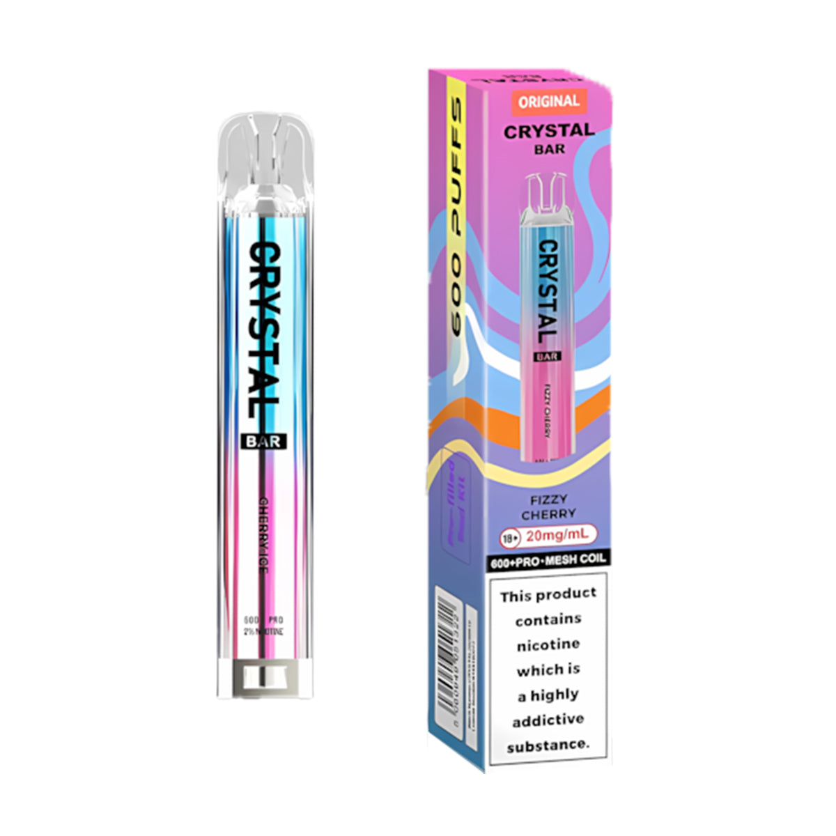 SKE Crystal Bar 600 Pod Kit