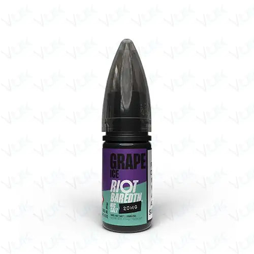 Riot Squad Bar Edition Grape Ice Nic Salt Vape Juice