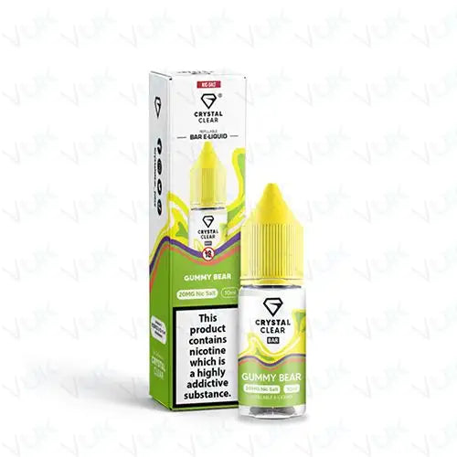 Crystal Clear Gummy Bear Nic Salt Vape Juice