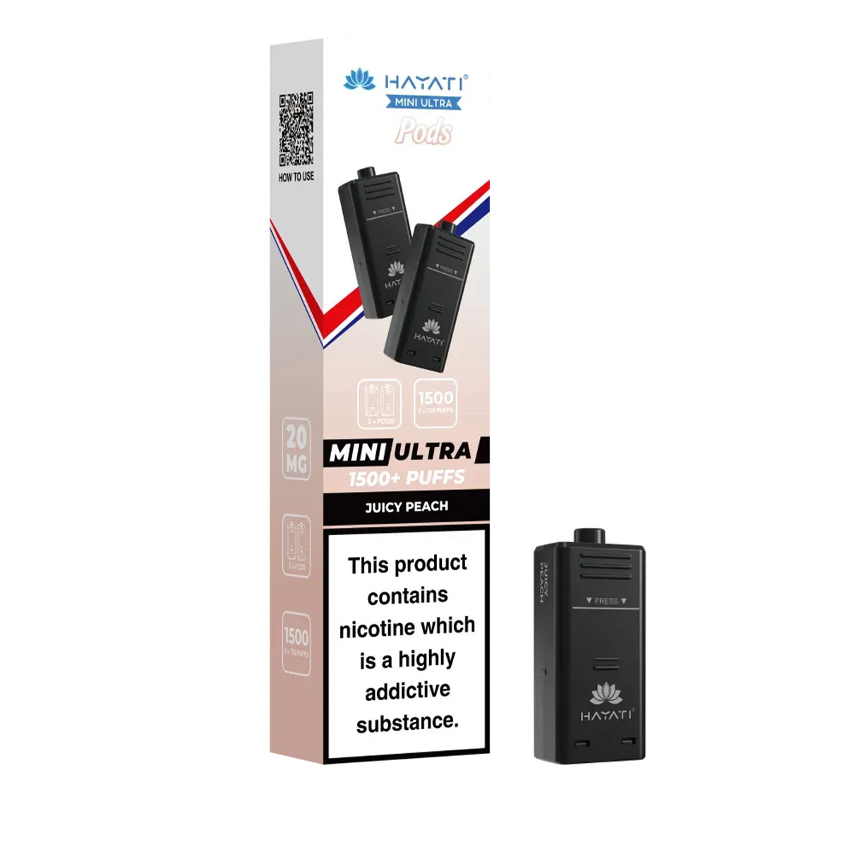 Hayati Mini Ultra 1500 Prefilled Pods