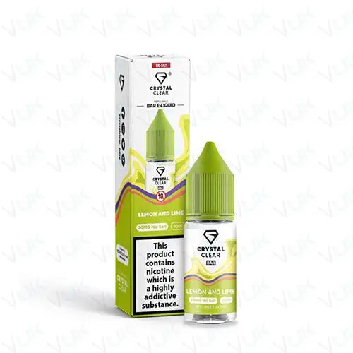 Crystal Clear Lemon & Lime Nic Salt Vape Juice