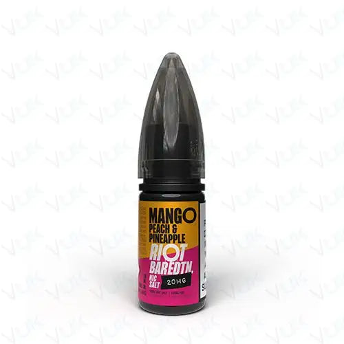 Riot Squad Bar Edition Mango Peach & Pineapple Nic Salt Vape Juice