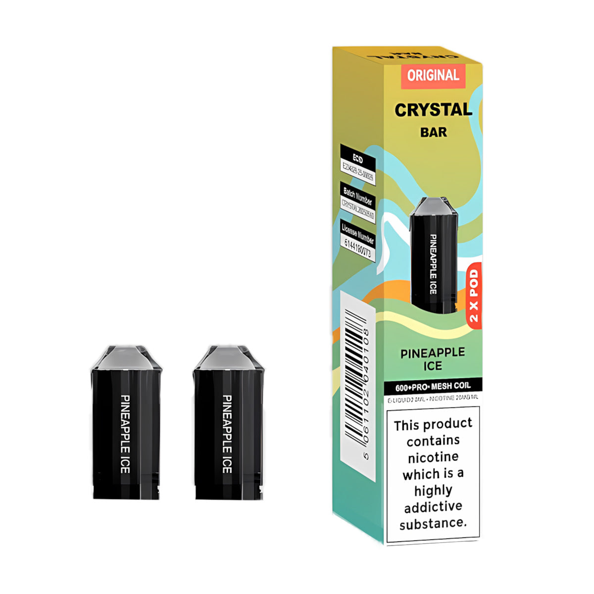 Crystal Bar Original 600 Pods