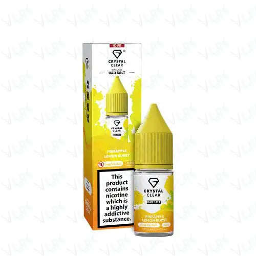 Crystal Clear Pineapple Lemon Burst Nic Salt Vape Juice