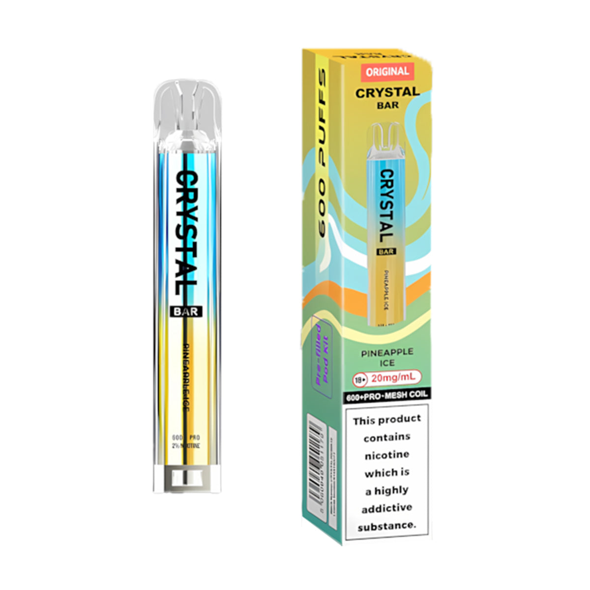 SKE Crystal Bar 600 Pod Kit