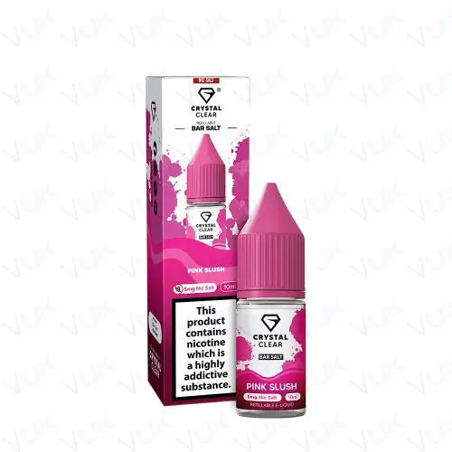 Crystal Clear Pink Slush Nic Salt Vape Juice