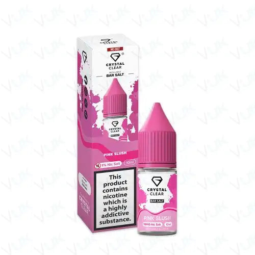 Crystal Clear Pink Slush Nic Salt Vape Juice