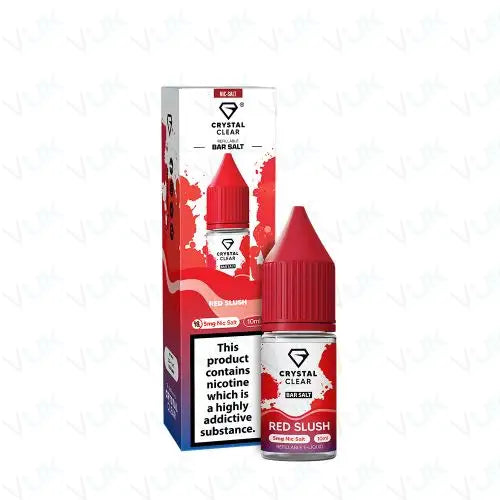 Crystal Clear Red Slush Nic Salt Vape Juice