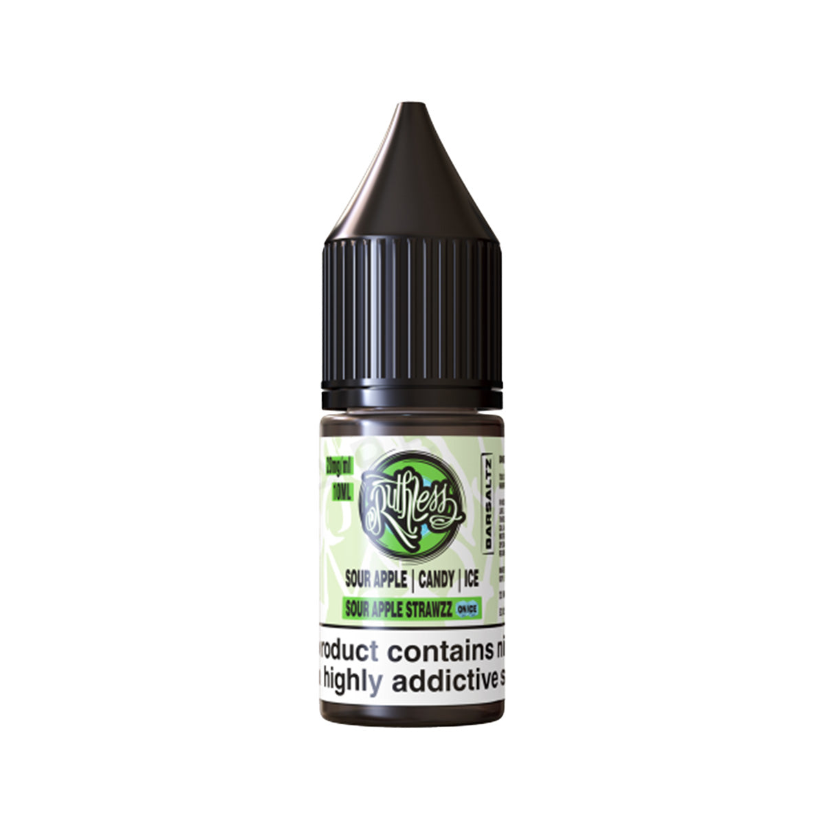 Ruthless Sour Apple Candy Ice Nic Salt Vape Juice