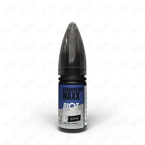 Riot Squad Bar Edition Strawberry Maxx Nic Salt Vape Juice