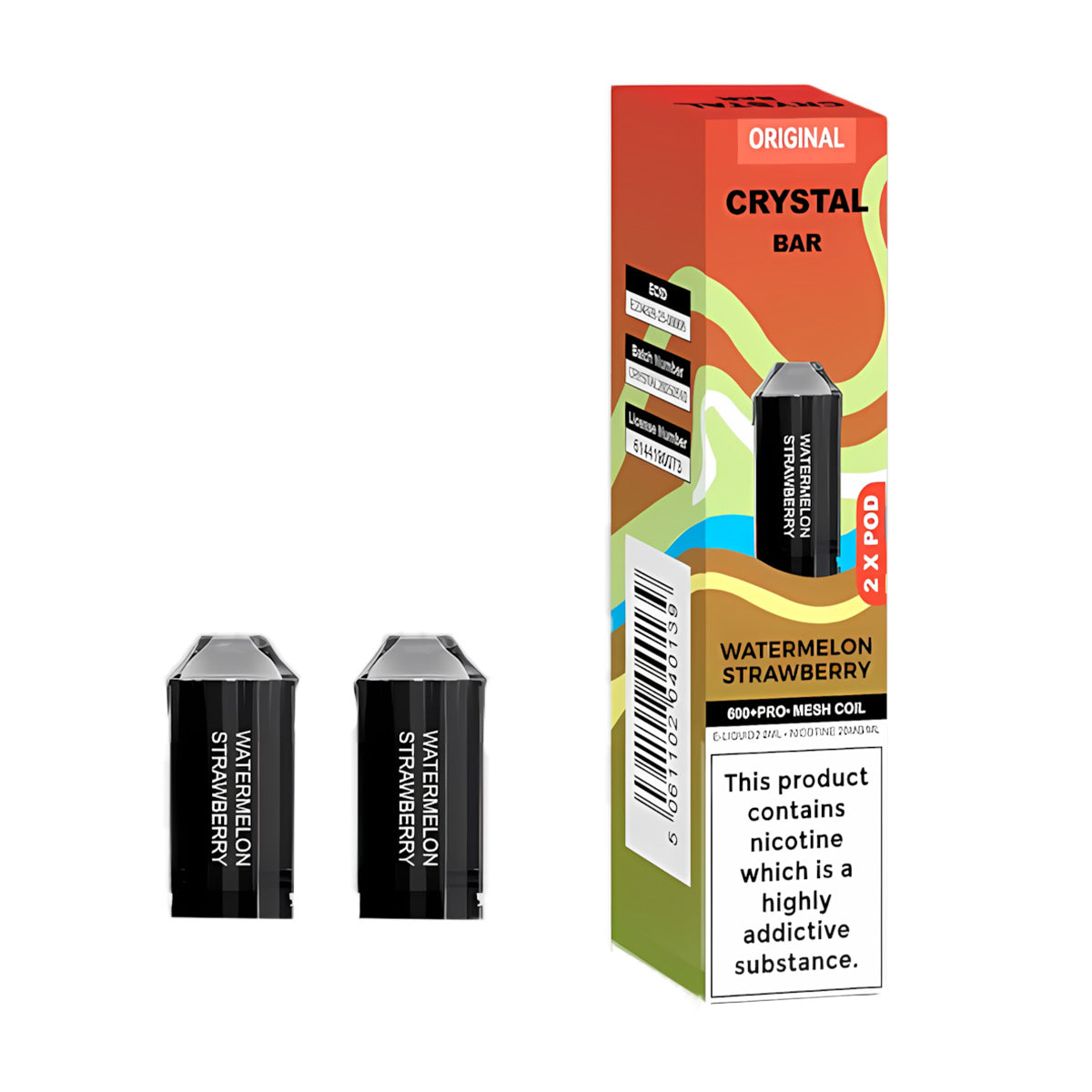Crystal Bar Original 600 Pods
