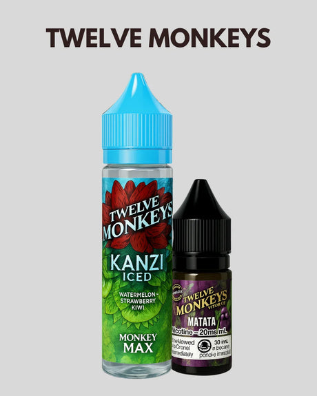 Twelve Monkeys E-Liquids UK | Premium Flavour Shortfills & Nic Salts – Vape Coil UK