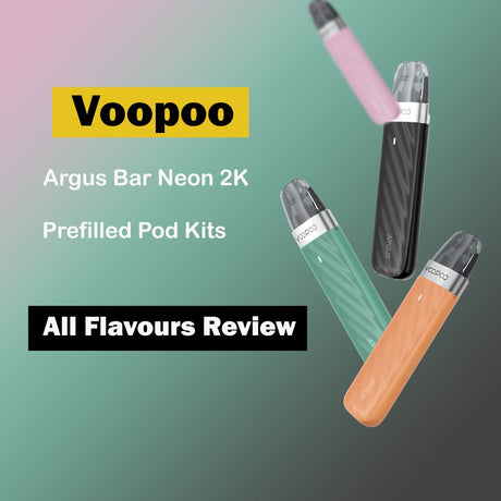 Voopoo Argus Bar Neon 2K Review – Premium Prefilled Pod Kit