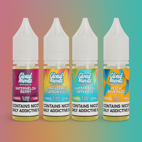 Cloud Nurdz multi flavour vape juice