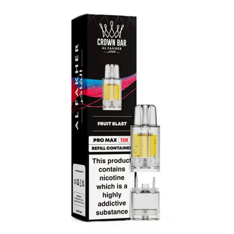 Al Fakher Crown Bar Pro Max 12K Prefilled Pods