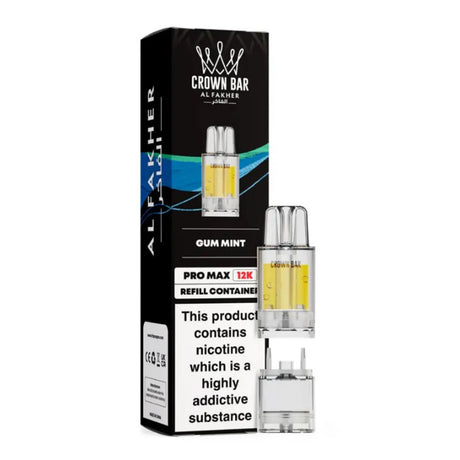Al Fakher Crown Bar Pro Max 12K Prefilled Pods