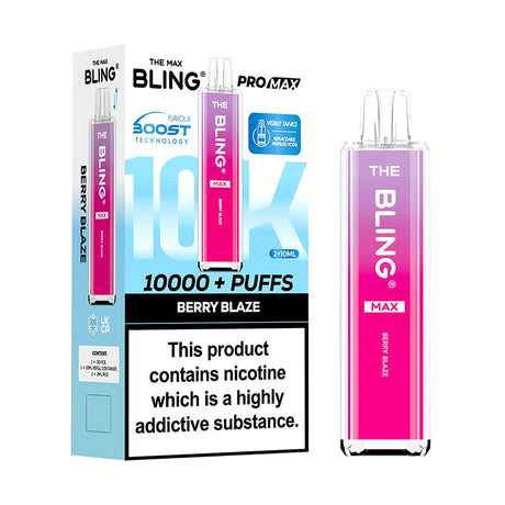 Bling Pro Max 10K Pod Kit – 10000 Puffs Rechargeable Vape