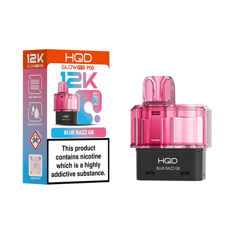 HQD Glow Pro 12K Refill Pods