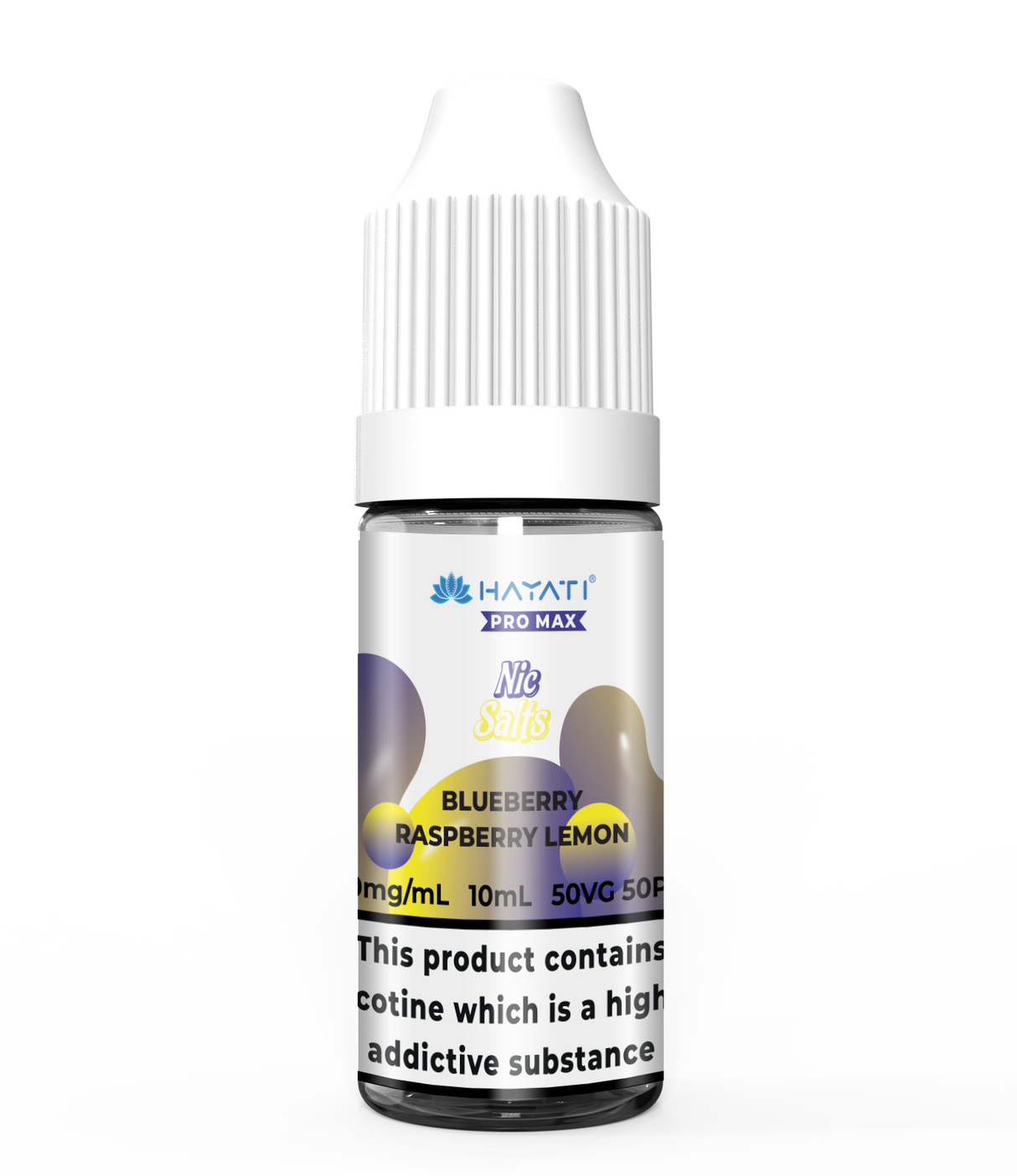 Hayati Pro Max Blueberry Raspberry Lemon Nic Salt Vape Juice