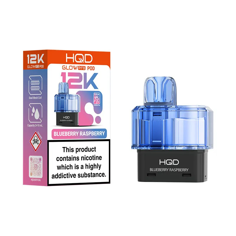 HQD Glow Pro 12K Refill Pods