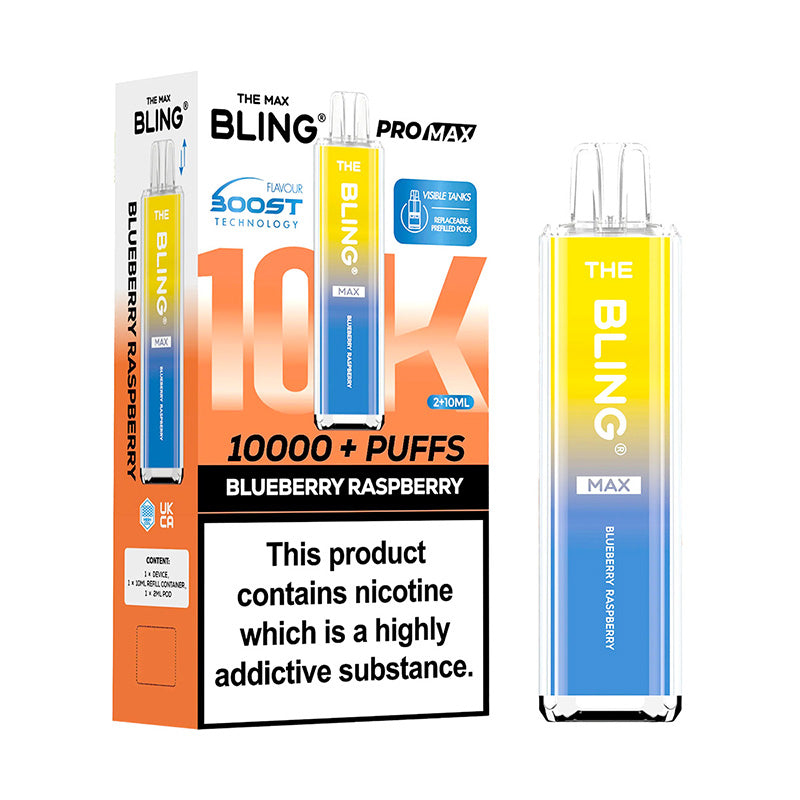 Bling Pro Max 10K Pod Kit – 10000 Puffs Rechargeable Vape