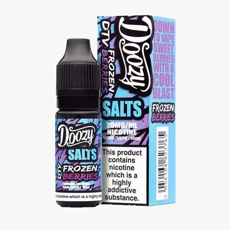 Doozy Nic Salt 10ml E Liquid Frozen Berries