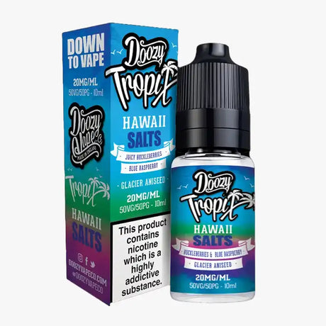 Doozy Nic Salt 10ml E Liquid Hawaii Tropix