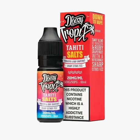 Doozy Nic Salt 10ml E Liquid Tahiti Tropix