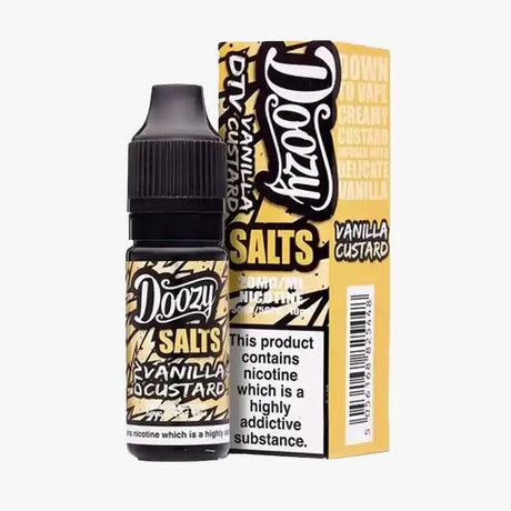 Doozy Nic Salt 10ml E Liquid Vanilla Custard