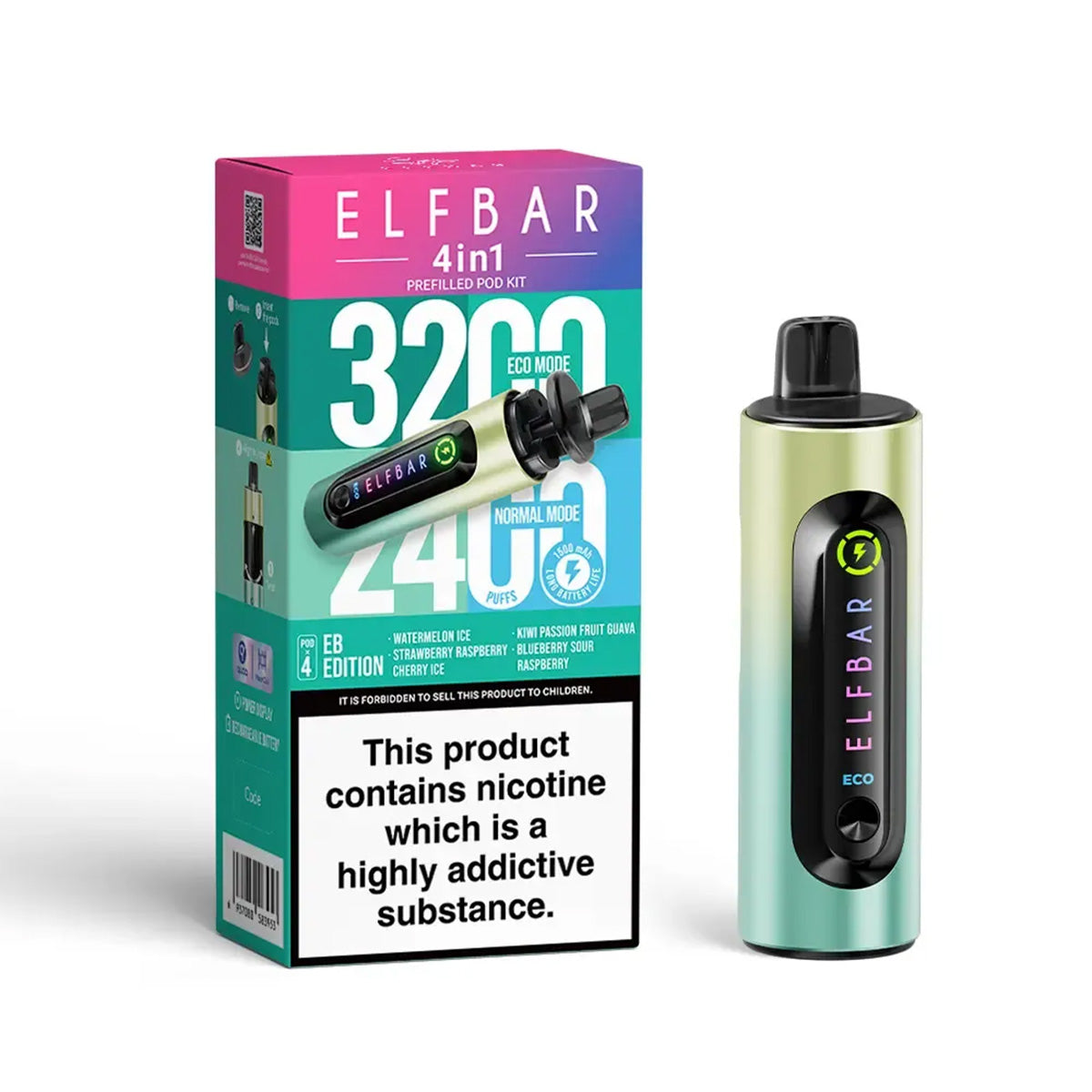 Elf Bar 4-in-1 Prefilled Pod Kit