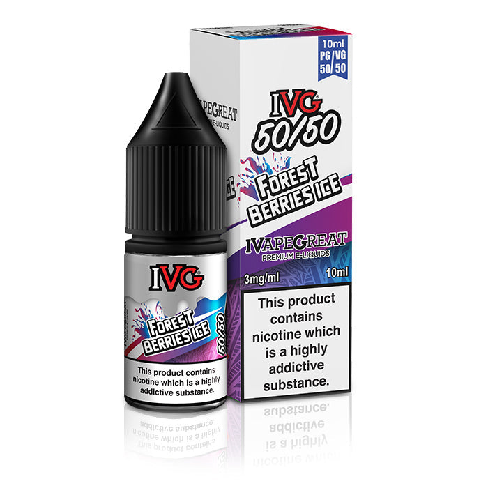 IVG 50/50 Forest Berries Ice 10ml Nic Salt Vape Juice