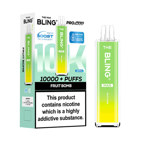 Bling Pro Max 10K Pod Kit – 10000 Puffs Rechargeable Vape