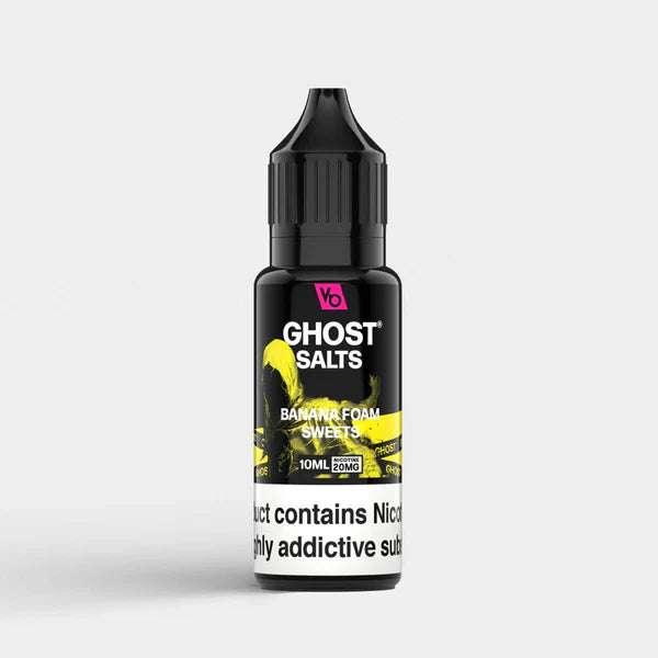 Vapes Bars Ghost Banana Foam Sweets Nic Salt Vape Juice
