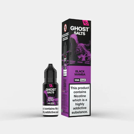 Vapes Bars Ghost Black Mamba Nic Salt Vape Juice