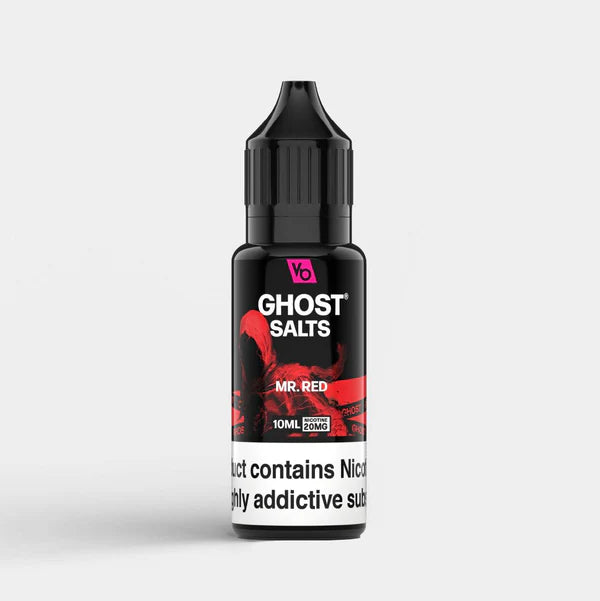 Vapes Bars Ghost Mr Red Nic Salt Vape Juice
