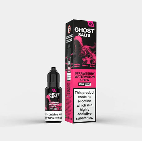 Vapes Bars Ghost Strawberry Watermelon Chew Nic Salt Vape Juice