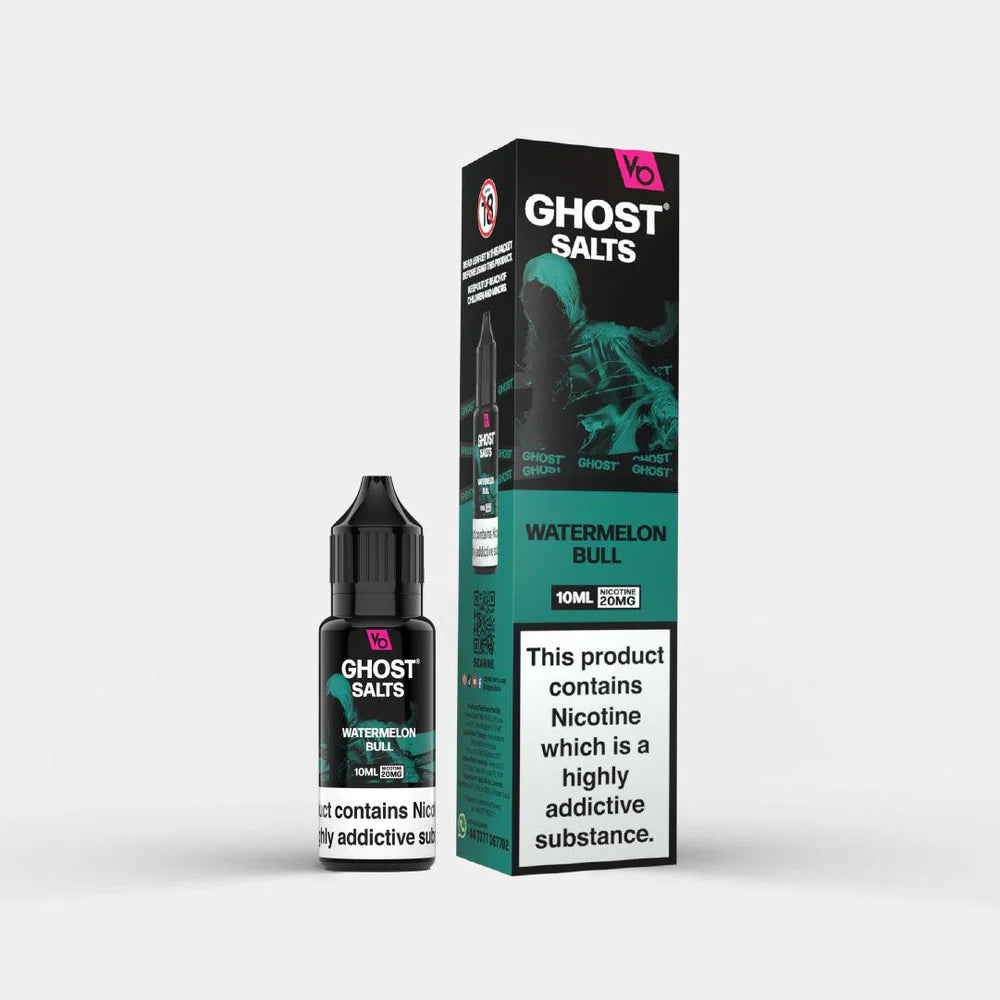 Vapes Bars Ghost Watermelon Bull Nic Salt Vape Juice