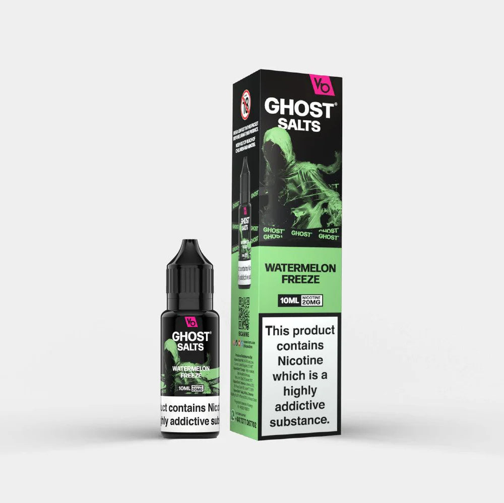 Vapes Bars Ghost Watermelon Freeze Nic Salt Vape Juice