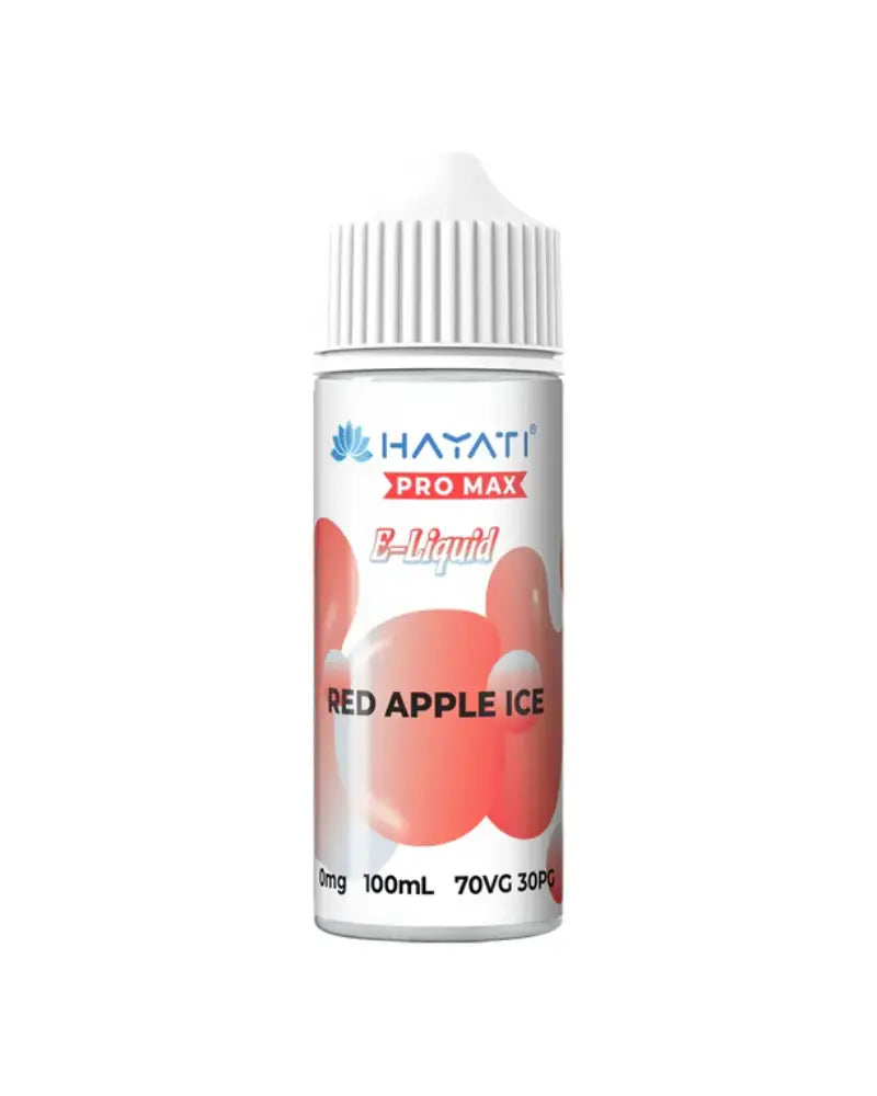 Hayati Pro Max Red Apple Ice 100ml Shortfill Vape Juice