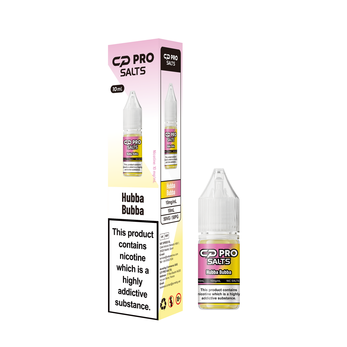 Crystal Pro CP Hubba Bubba Nic Salt