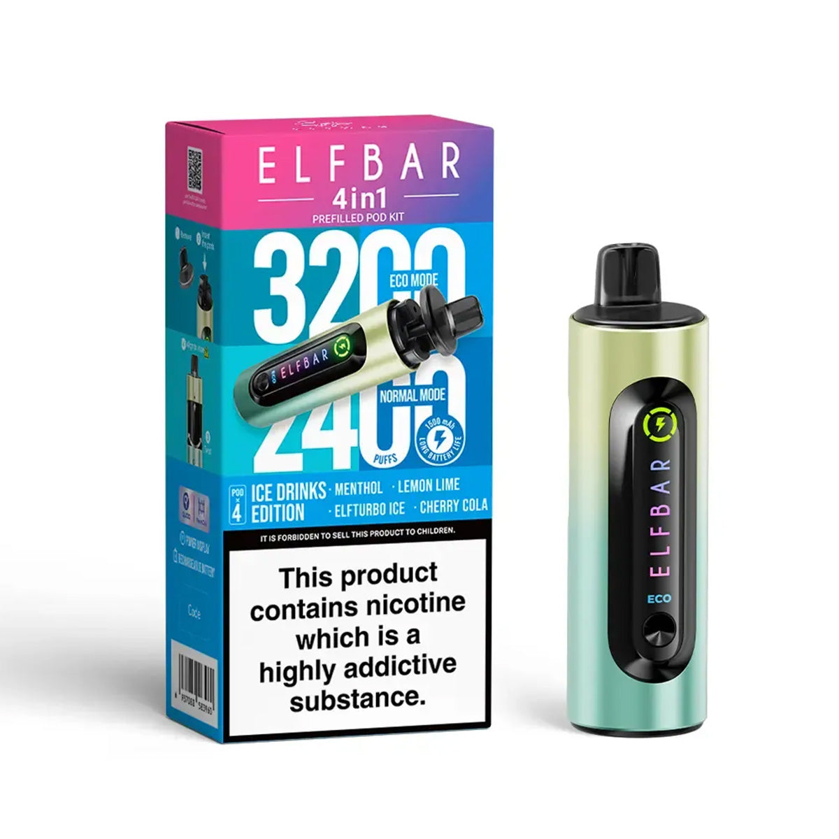 Elf Bar 4-in-1 Prefilled Pod Kit