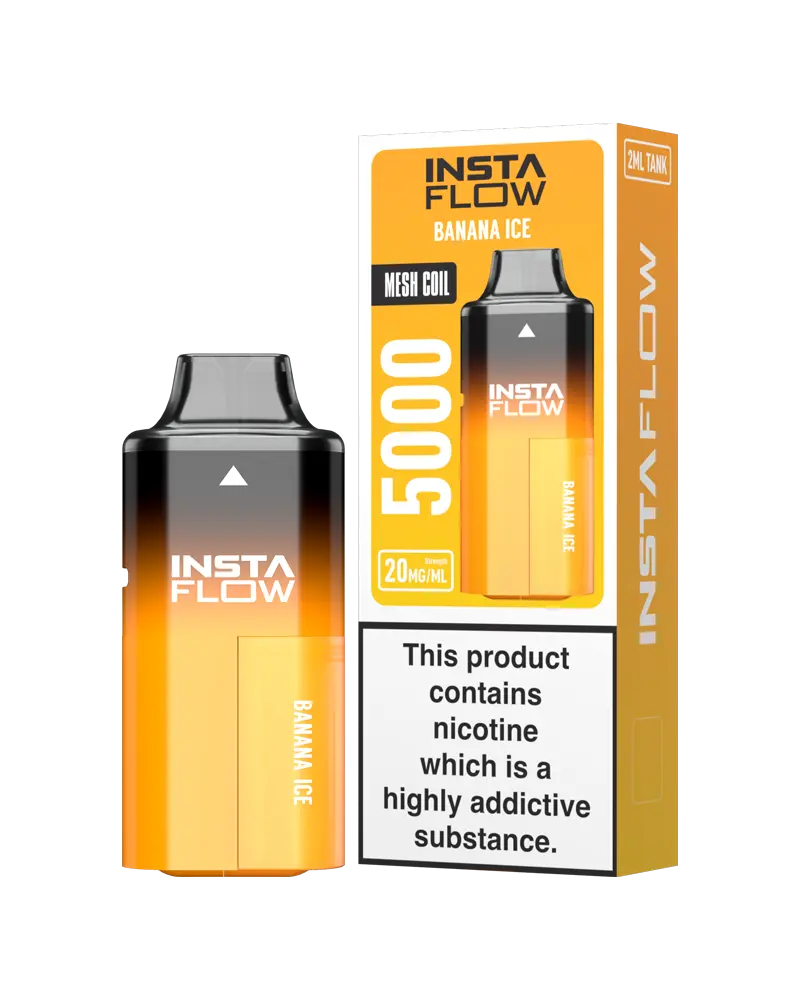 Instaflow 5000 Disposable Banana Ice Vape Kit