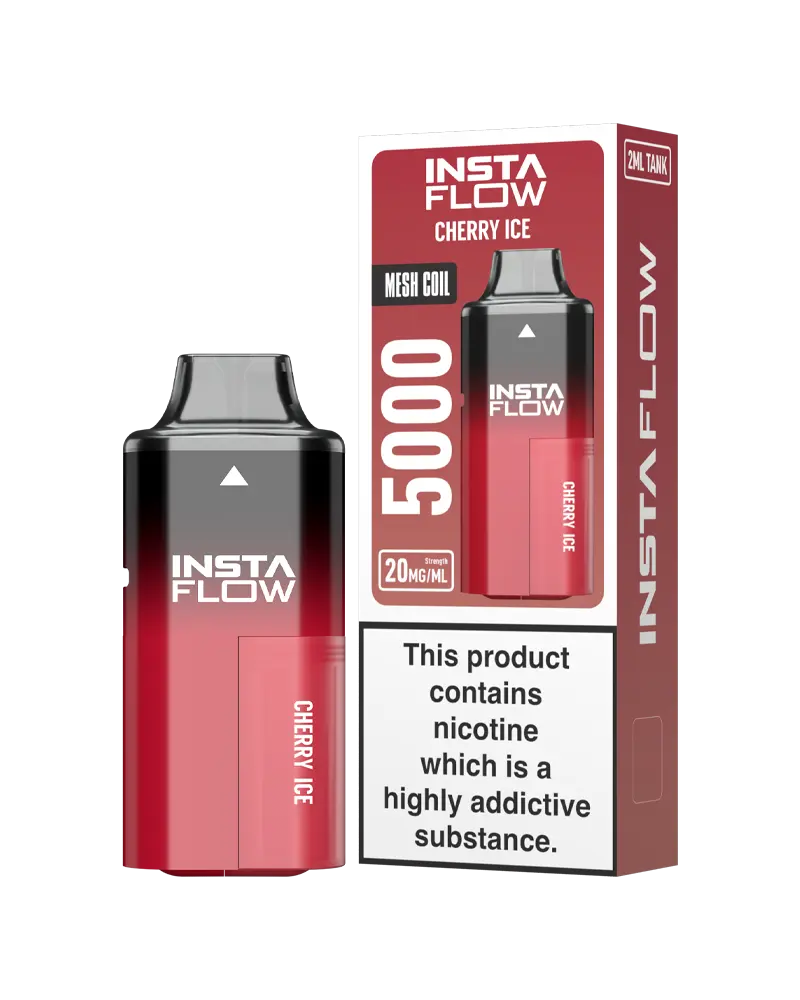 Instaflow 5000 Disposable Cherry Ice Vape Kit