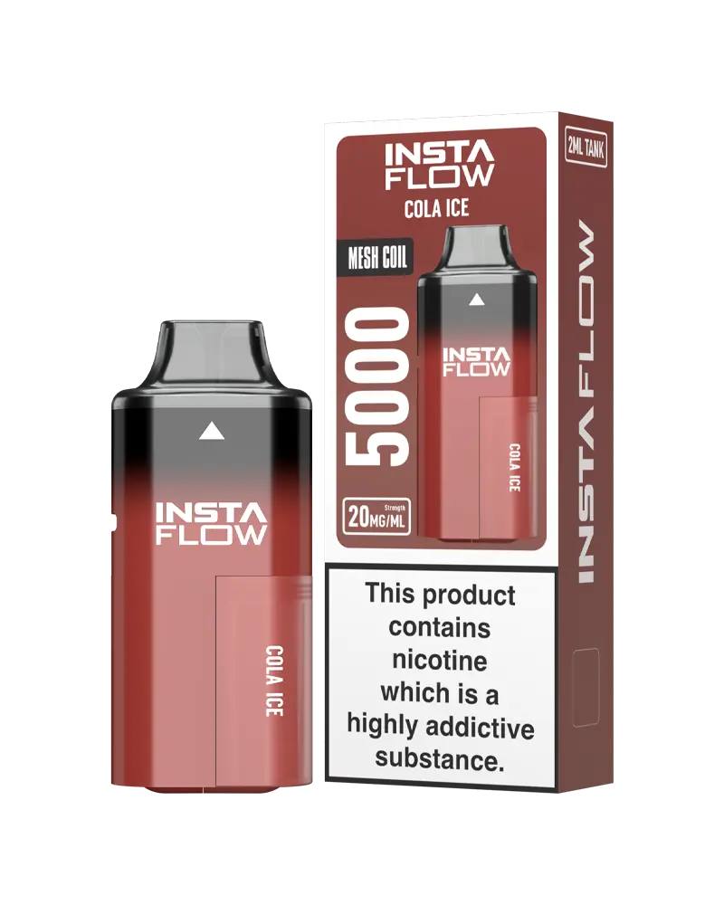 Instaflow 5000 Disposable Cola Ice Vape Kit